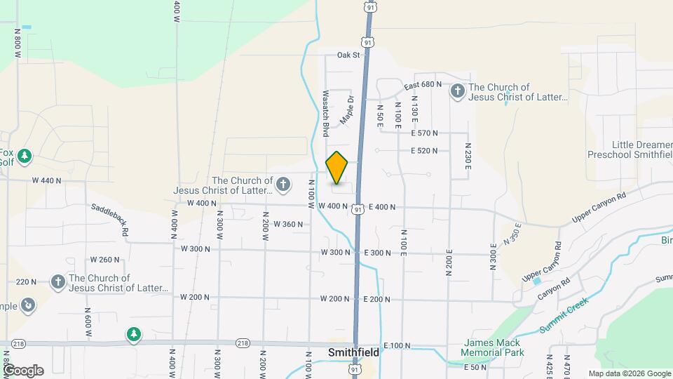 55 W 440 N Mapa y Detalles de la Ubicación