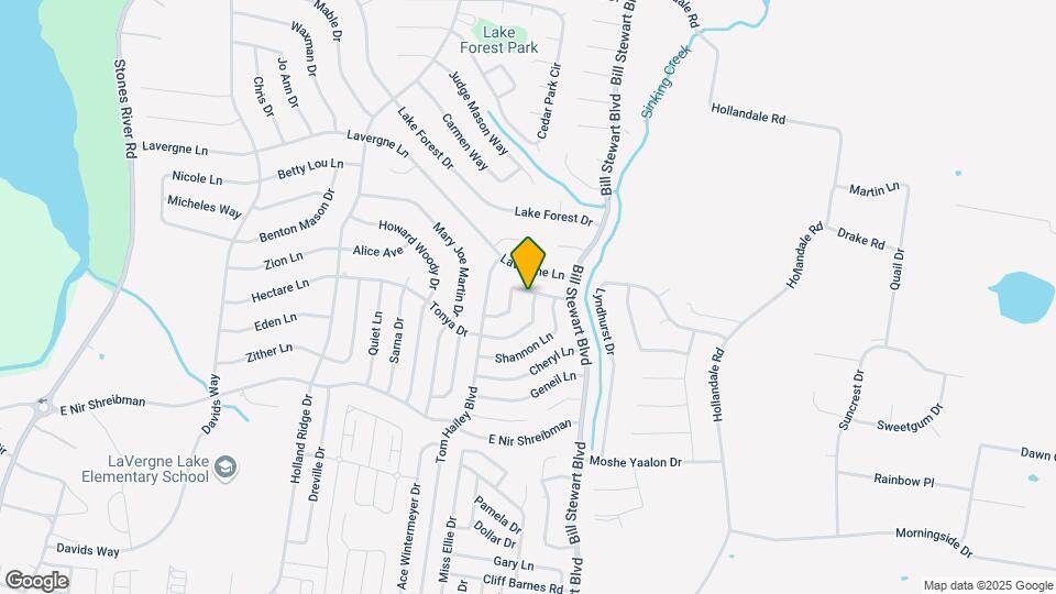 1302 Tonya Dr Map and Location Details