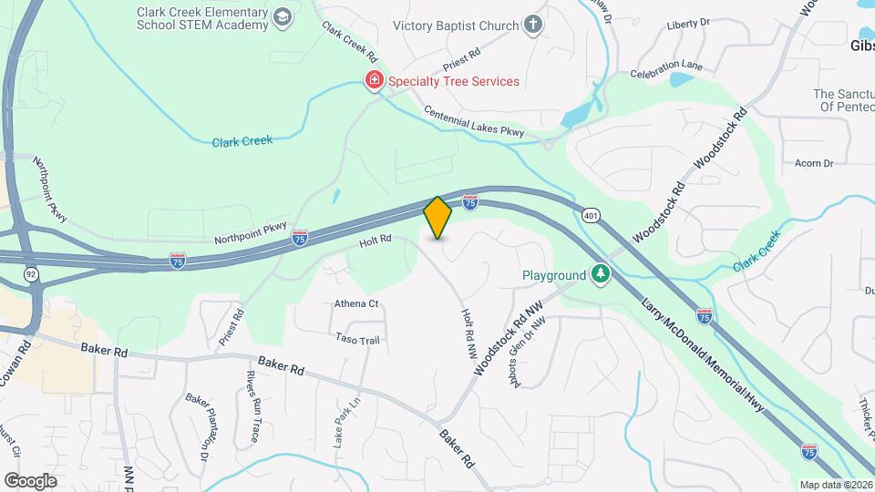 253 Woodcreek Way Map and Location Details