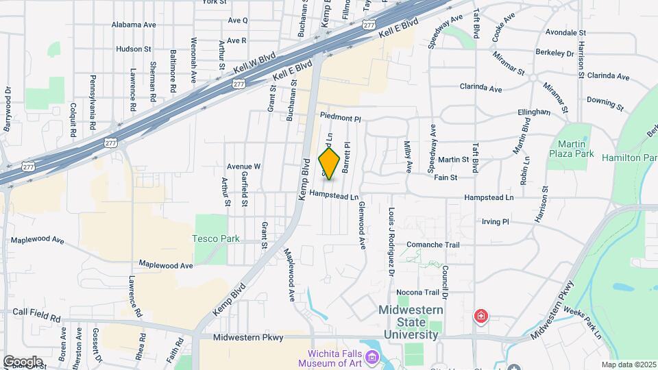 3319 Sherwood Ln Map and Location Details