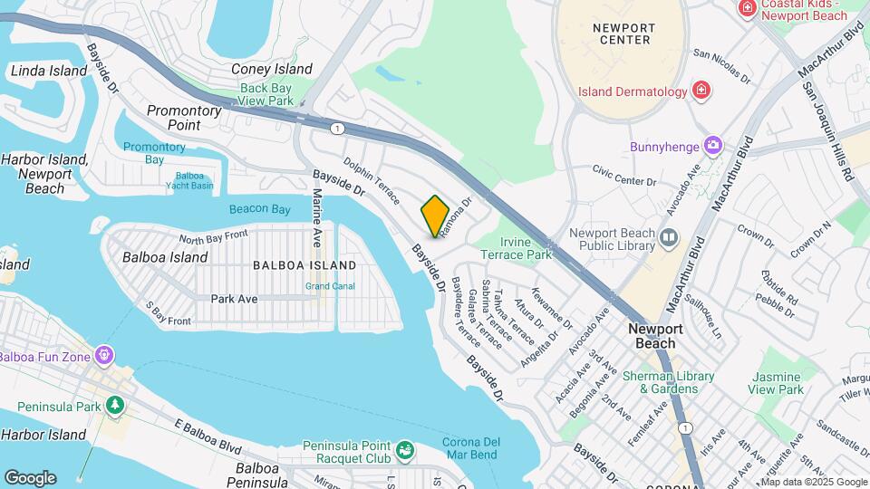 1541 Dolphin Terrace Map and Location Details