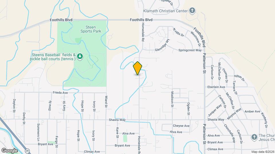 1144 Homedale Rd Map and Location Details