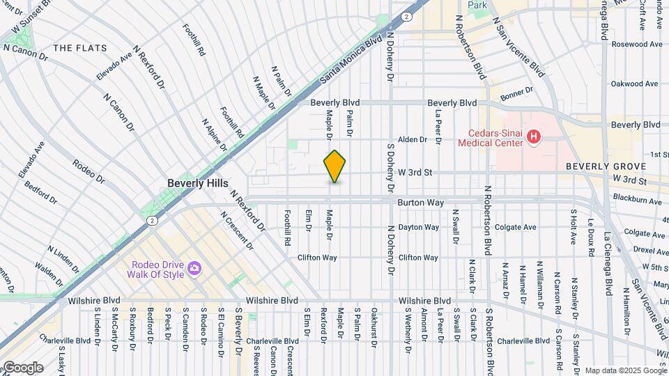 318 N Maple Dr Map and Location Details