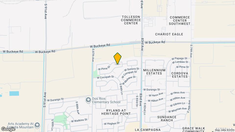 8418 W Sonora St Map and Location Details