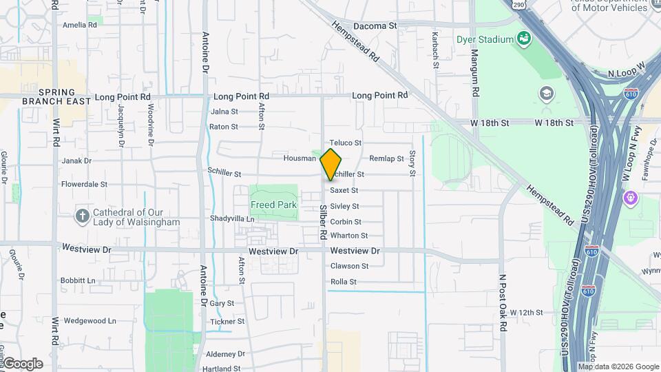 6626 Saxet St Map and Location Details