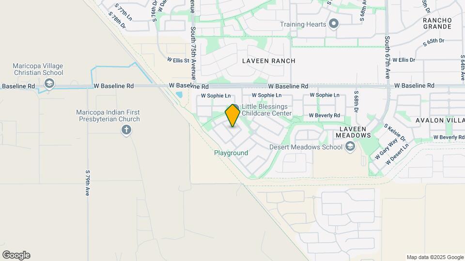 7909 S 73rd Ln Map and Location Details