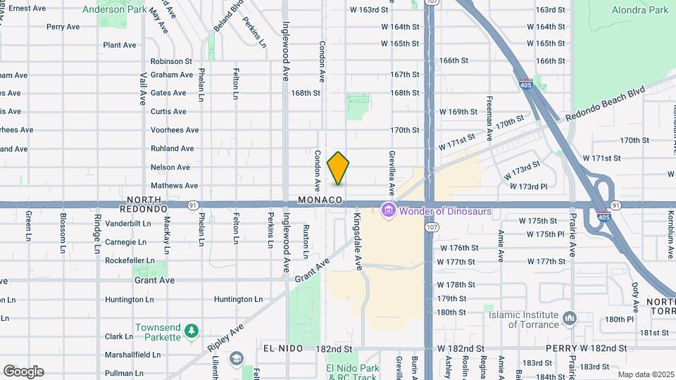 4612 W 173rd St Mapa y Detalles de la Ubicación