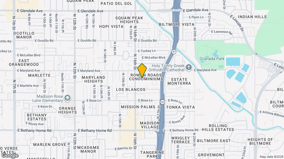Venture on 16th Mapa y Detalles de la Ubicación