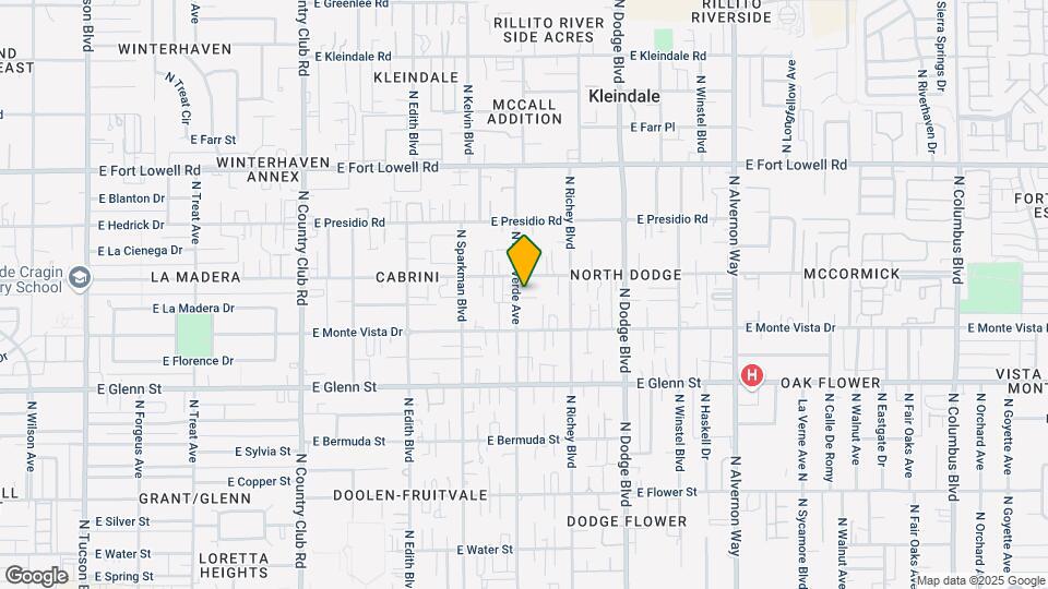2950 N Palo Verde Blvd Mapa y Detalles de la Ubicación