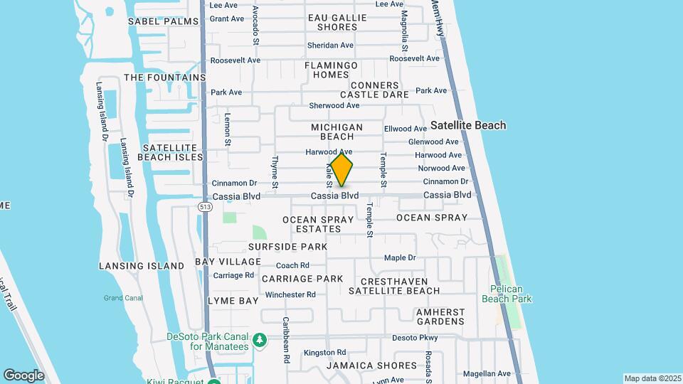 380 Cassia Blvd Map and Location Details
