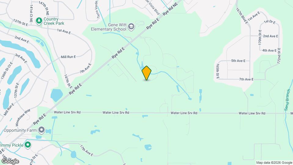 857 157th Ct E Mapa y Detalles de la Ubicación