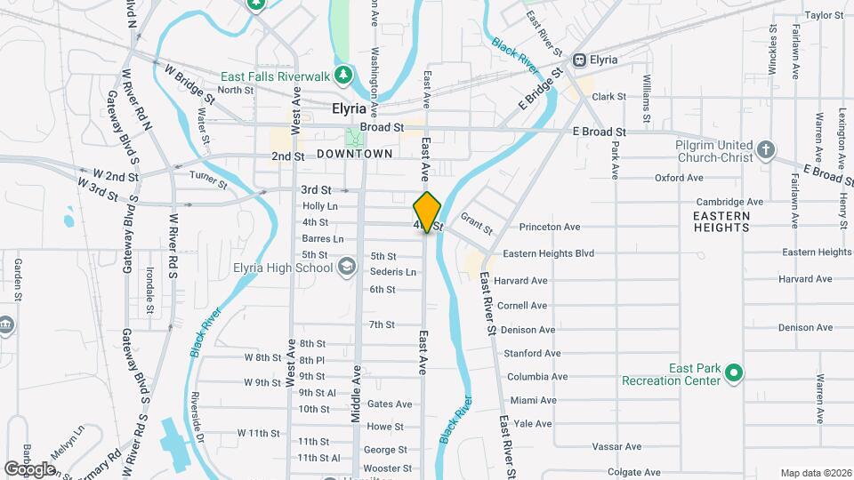 416 East Ave Mapa y Detalles de la Ubicación