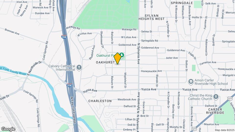 2317 Honeysuckle Ave Map and Location Details