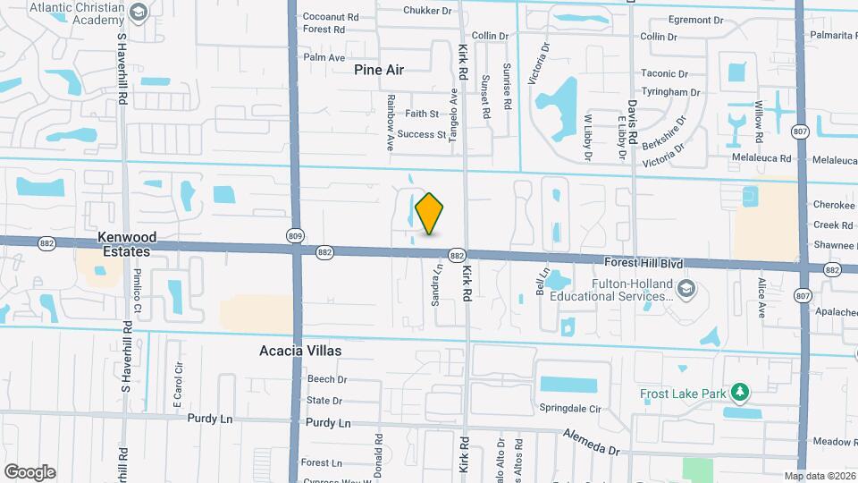 1534 Forest Lakes Cir Map and Location Details