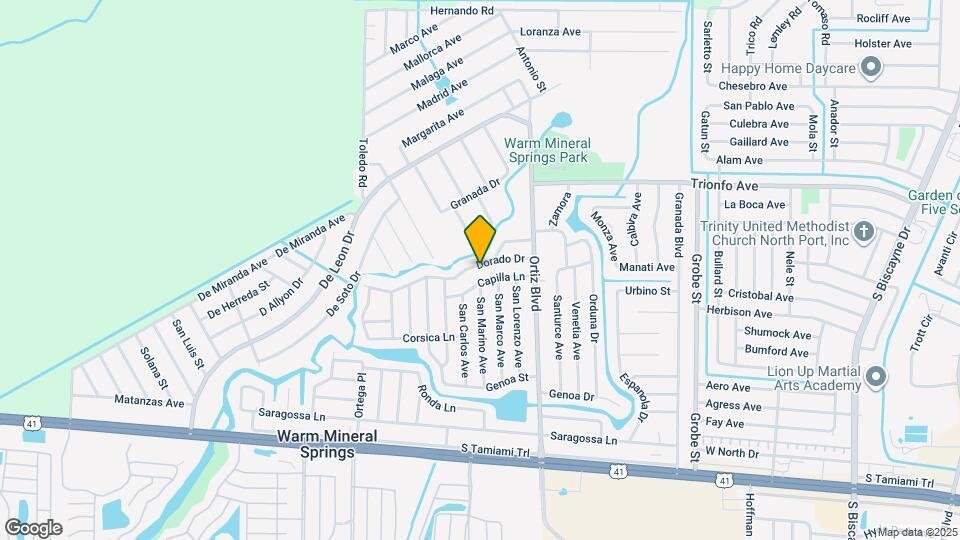 12125 Dorado Dr Map and Location Details