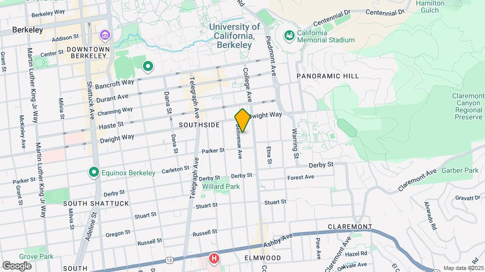 2531 Benvenue Ave Map and Location Details