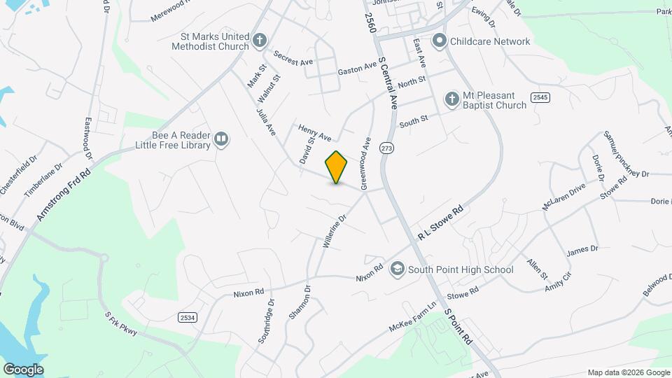 526 Julia Ave Map and Location Details