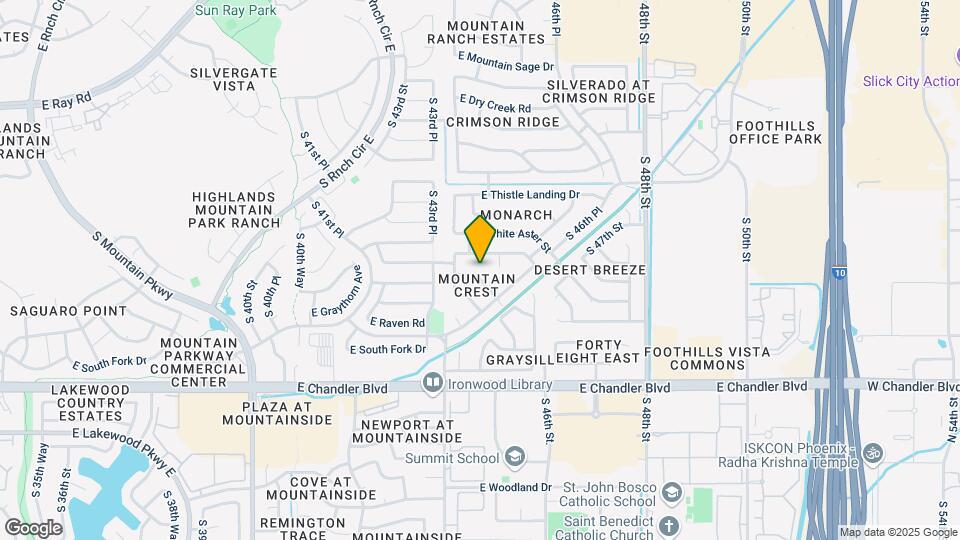 4430 E Graythorn St Map and Location Details