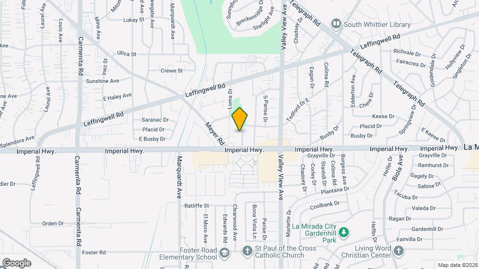 12223 S Sunnybrook Ln Map and Location Details