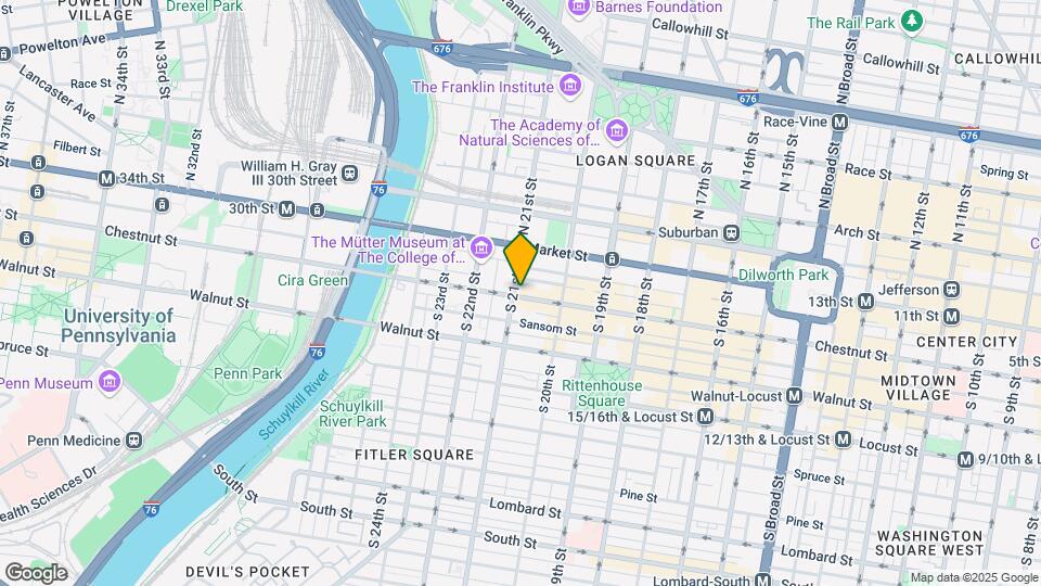 2045 Chestnut St Map and Location Details