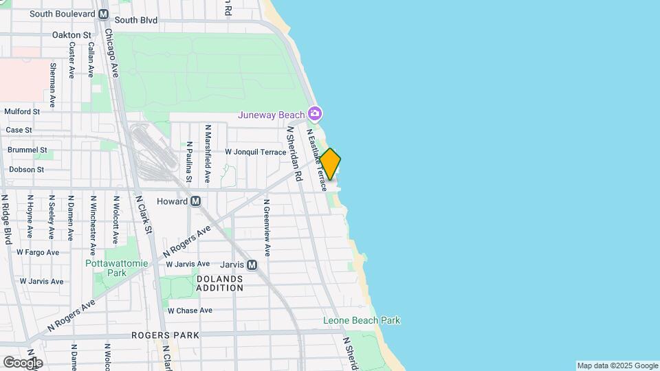 Beach House Chicago Mapa y Detalles de la Ubicación