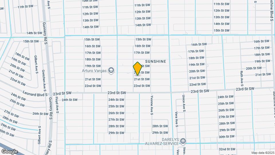 3814 21st St SW Map and Location Details
