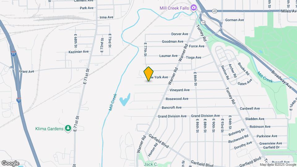 7815 Jeffries Ave Mapa y Detalles de la Ubicación