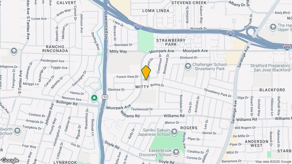 831 Springwood Dr Map and Location Details