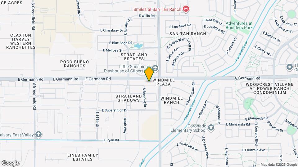 3132 E Athena Ct Map and Location Details
