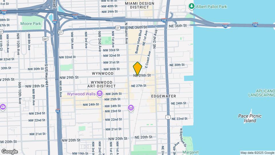 56 NE 29th St, Unit A1 Mapa y Detalles de la Ubicación
