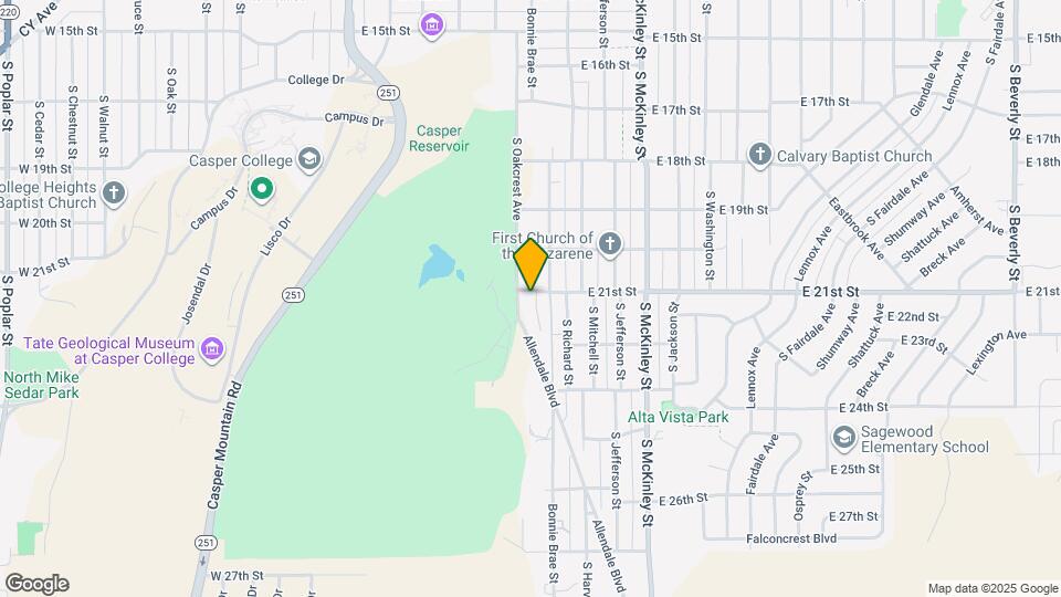 2110 Frances St Map and Location Details