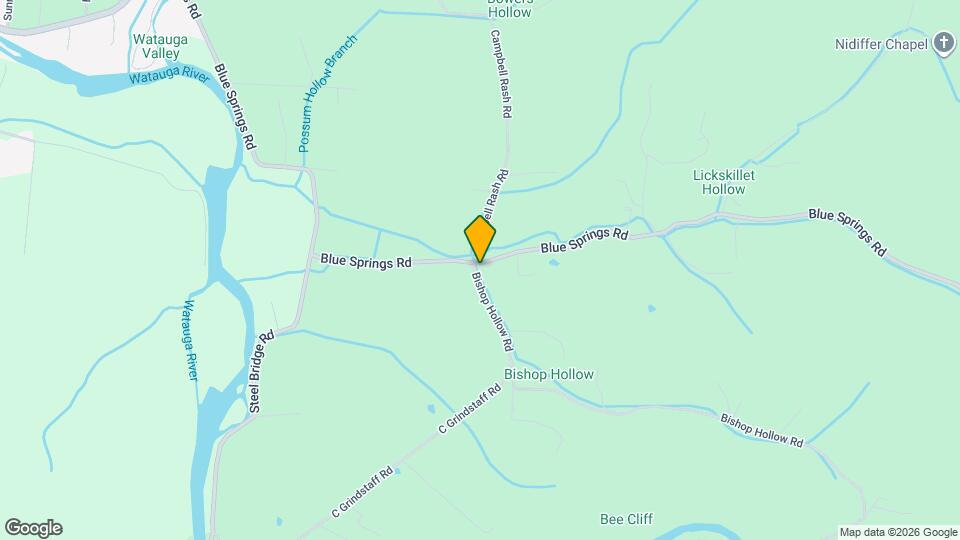 105 Bishop Hollow Rd Map and Location Details