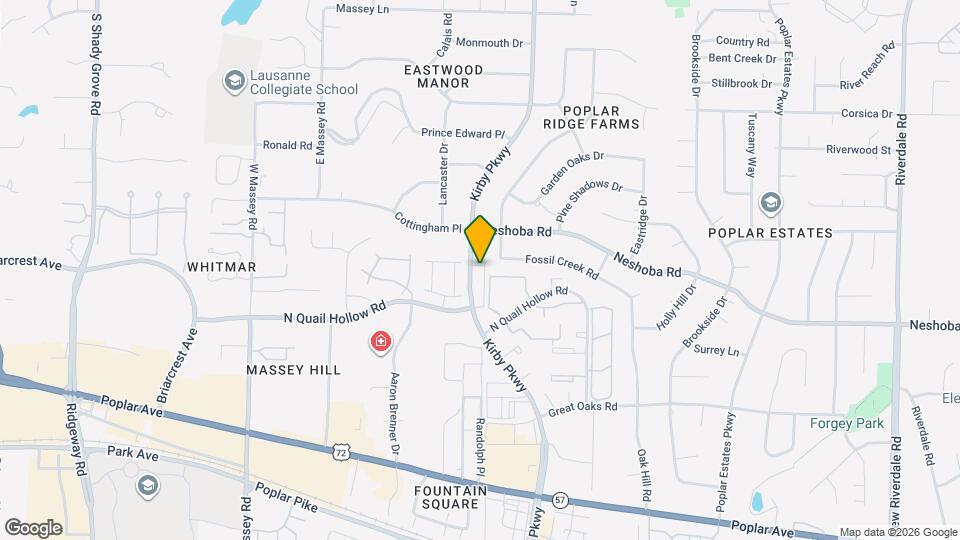 1554 Kirby Pkwy Map and Location Details