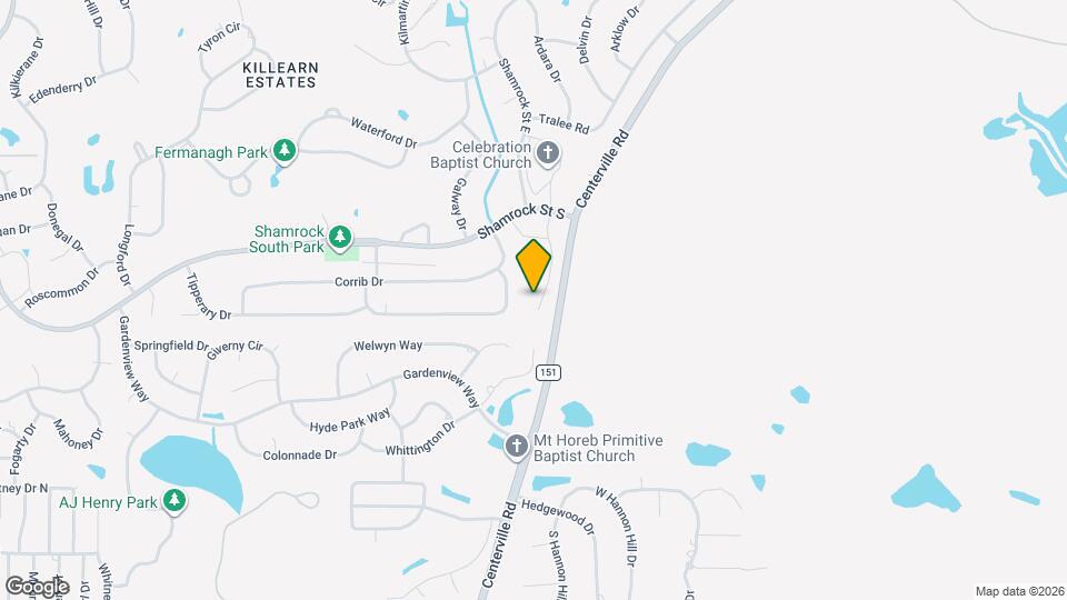 3612 Cagney Dr Map and Location Details