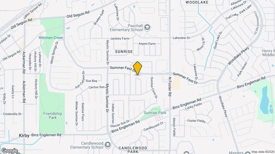 6011 Sunrise View Dr Map and Location Details