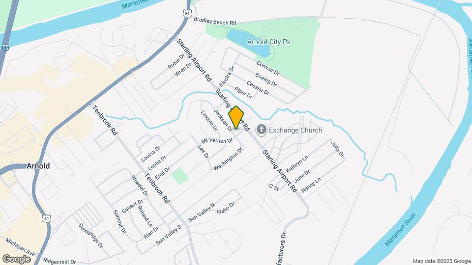 2354 Jackson Dr Map and Location Details