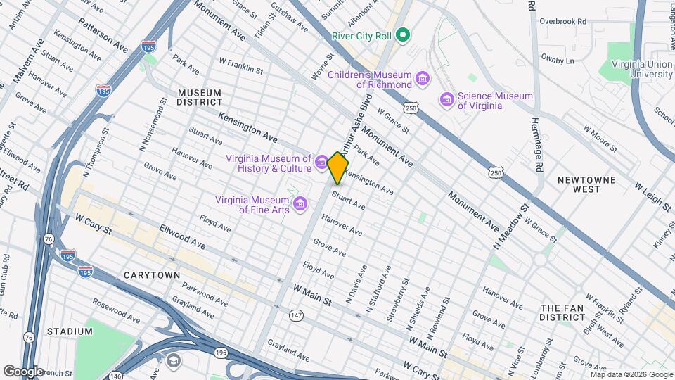 2710 Stuart Ave Map and Location Details