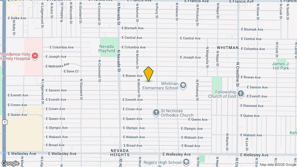 1228 E North Ave Map and Location Details