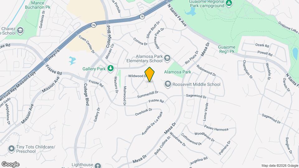 734 Lockwood Pl Map and Location Details