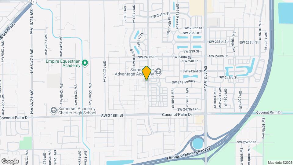 24360 SW 117th Ave Map and Location Details