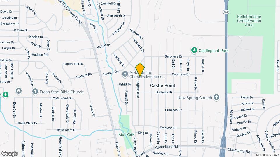 10334 Edgefield Dr Map and Location Details