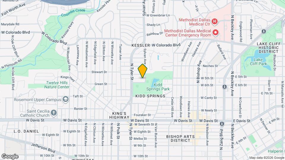811 Kidd Springs Dr Map and Location Details