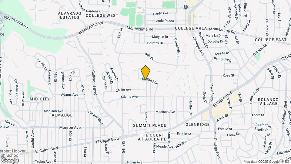 4770 55th St, Unit 4770 GROUND Map and Location Details