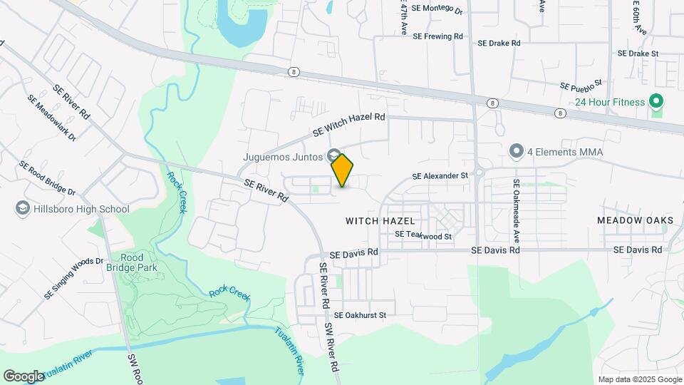 4366 SE Lone Oak St Map and Location Details
