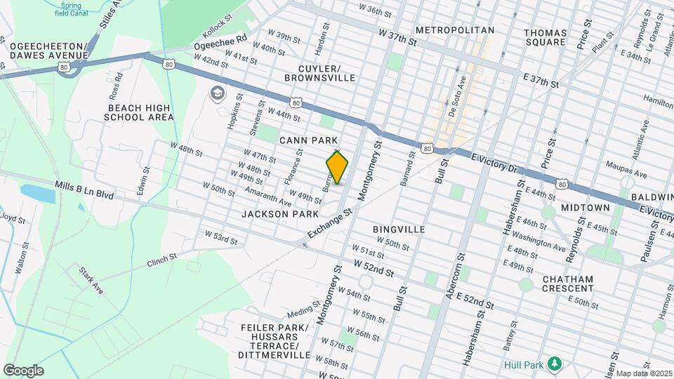 506 W 48th St Map and Location Details