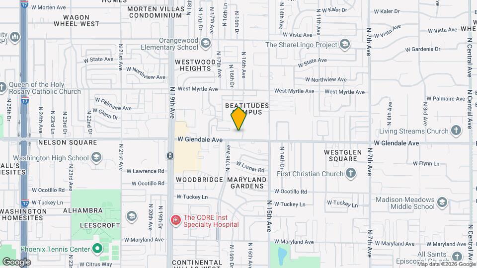 Beatitudes Campus Map and Location Details