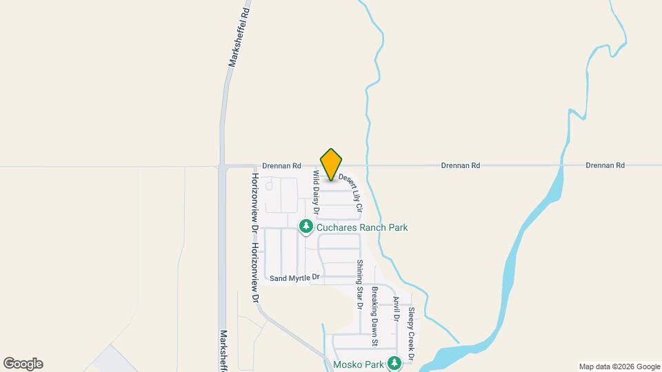 9532 Bryce Canyon Dr Map and Location Details