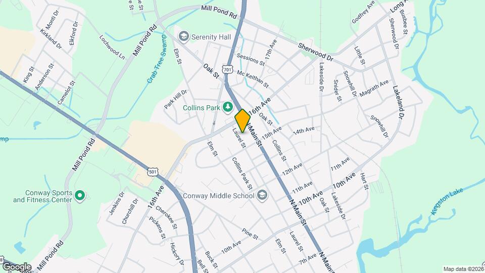 1508 Laurel St Map and Location Details