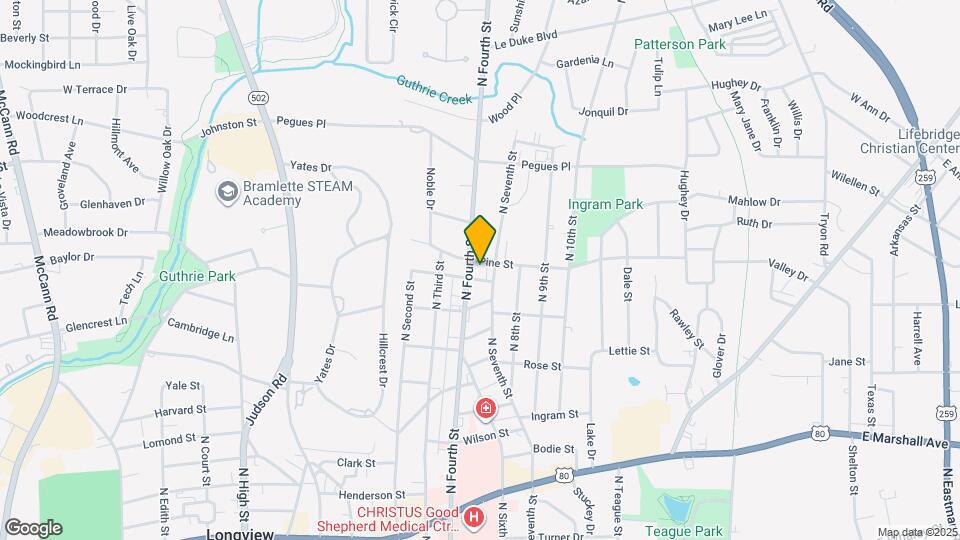 Willow Court Mapa y Detalles de la Ubicación