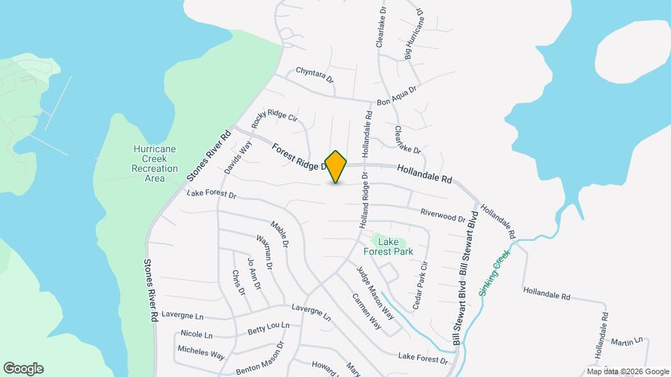 111 Cedar Bend Ct Map and Location Details